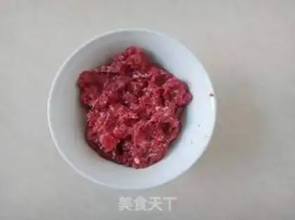 Make Cream and beef step 1