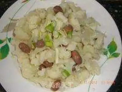 Make Pickles with peanuts step 4