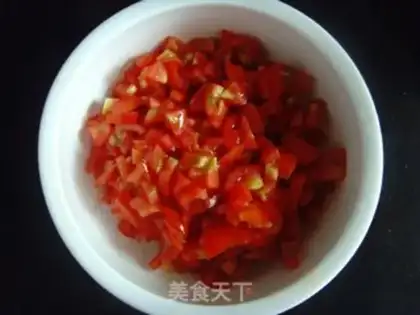 Make Tomato snail powder step 1