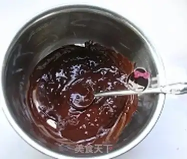 Make Black Forest birthday cake step 2