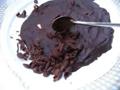 Make Black Forest birthday cake step 3