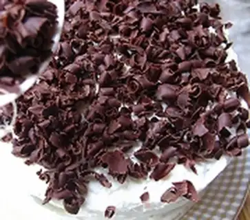 Make Black Forest birthday cake step 9