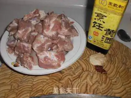 Make Red burn ribs step 0