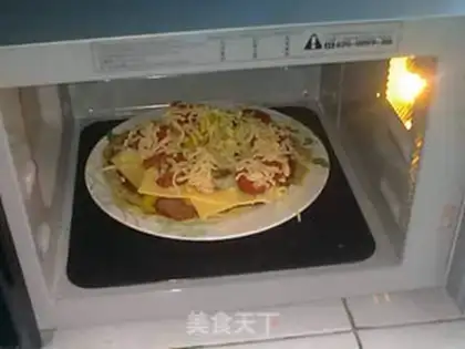 Make Microwave pizza step 10