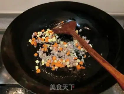 Make Pig intestine powder step 4