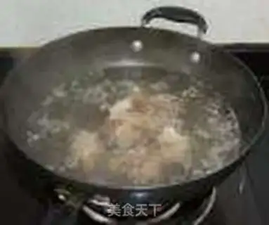 Make Horseshoe corn soup step 4