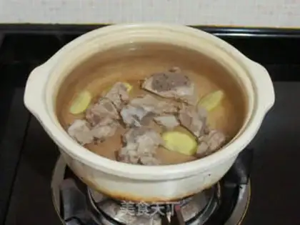 Make Horseshoe corn soup step 5