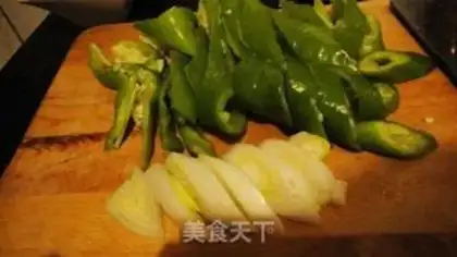 Make Spicy intestines step 2