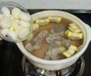 Make Horseshoe corn soup step 7