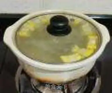 Make Horseshoe corn soup step 9