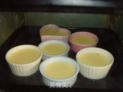 Make Vanilla caramel pudding step 8