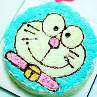 Make Machine cat cake step 17
