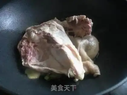 Make Chicken soup tofu pot step 4