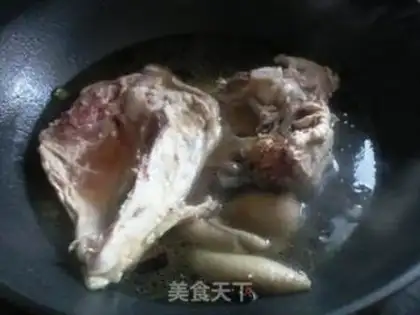 Make Chicken soup tofu pot step 6