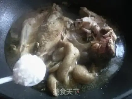 Make Chicken soup tofu pot step 10