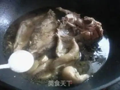 Make Chicken soup tofu pot step 11