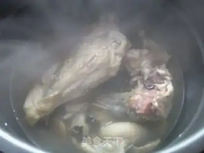 Make Chicken soup tofu pot step 12