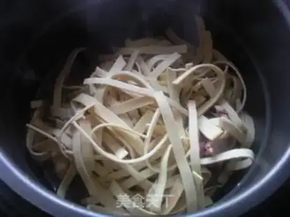 Make Chicken soup tofu pot step 13
