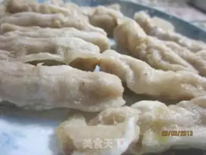 Make Gold fried dumplings step 5