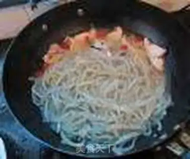 Make Pepper pasta fish step 4