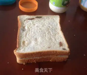Make Fruit sandwich step 4
