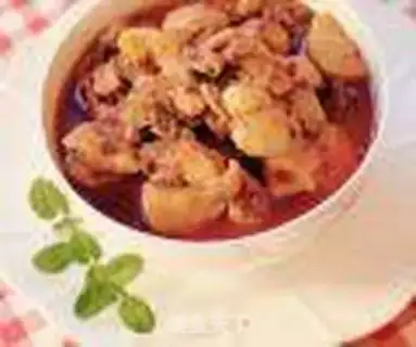 Make Potato chicken step 7