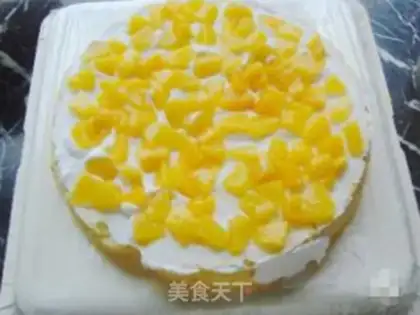 Make Birthday cake step 4