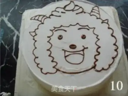 Make Birthday cake step 8