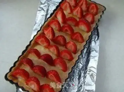 Make Strawberry cheese pie step 13