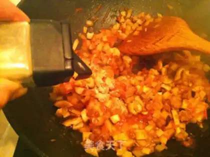 Make Porridge pasta sauce step 8