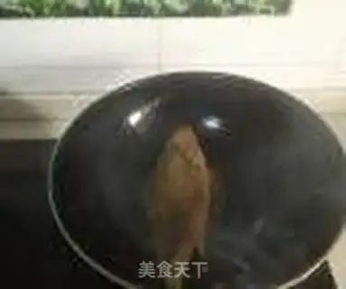 Make Red-burned yellow fish step 2