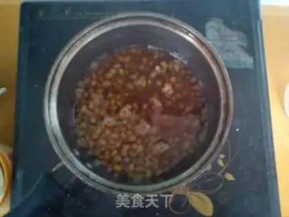 Make Green Bean Freeze step 1