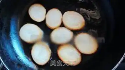 Make Fried almond mushrooms step 6