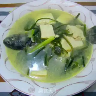 Make Sea-belt tofu toad soup step 10