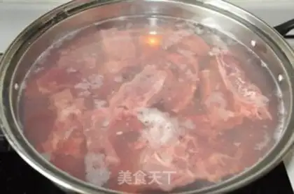 Make Yellow cuisine ribs step 2