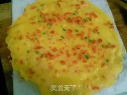 Make Ham onion pancakes step 6