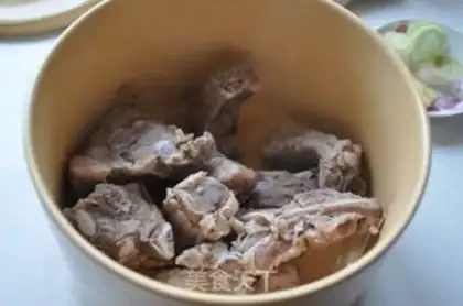 Make Yellow cuisine ribs step 4