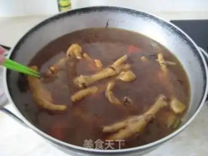 Make Chicken claws with spicy sauce step 8