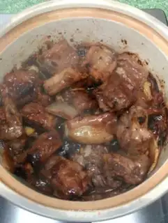 Make The fragrance pan ribs step 5