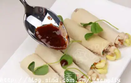 Make Tofu rolls step 11