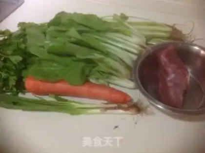 Make Luoyang noodle step 1