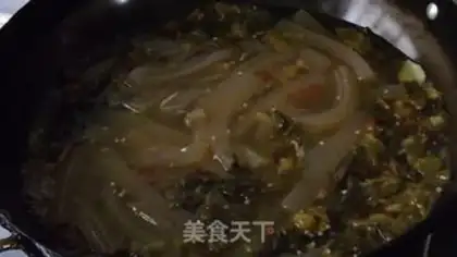 Make Sourseed fish head step 6