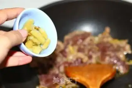 Make Celery fried liver step 3