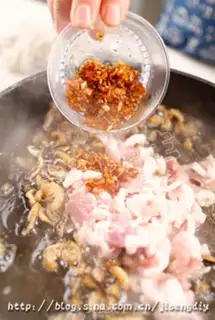 Make Lotus crab rice cake step 4