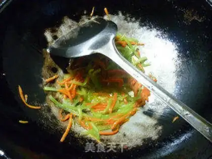 Make Double silked eggs step 5