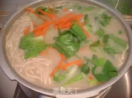 Make Luoyang noodle step 11