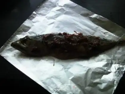 Make Cheese and roasted fish step 4