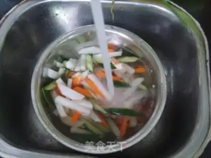 Make Cantonese pickles step 6