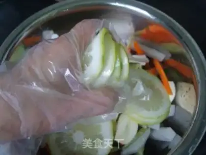 Make Cantonese pickles step 10