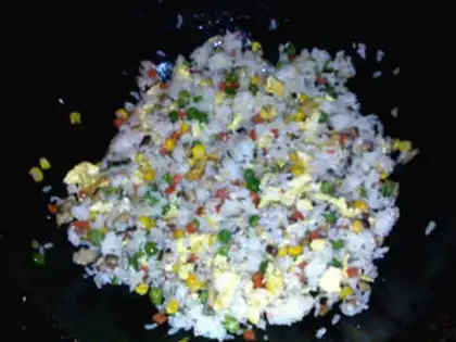 Make Spring is full of rice step 8